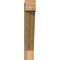 Ekena Millwork Traditional Block Rough Sawn Bracket, Western Red Cedar, 4"W x 20"D x 24"H BKT04X20X24TRA05RWR - alternate 4